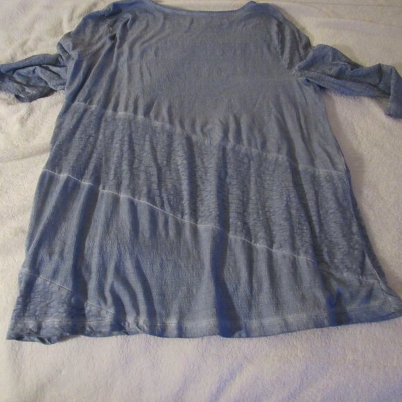 Soft Surroundings Blue XL 1/2 Sleeve - Picture 6 of 6